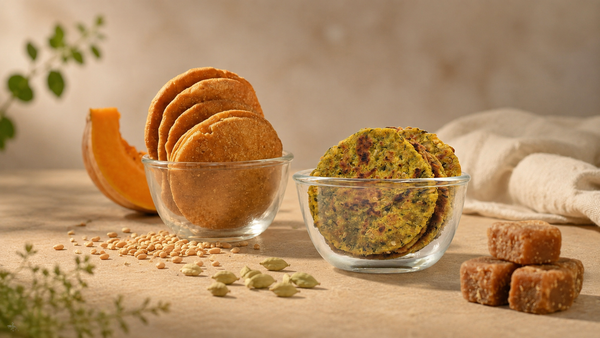 Bhopla Gharge & Methi Thepla