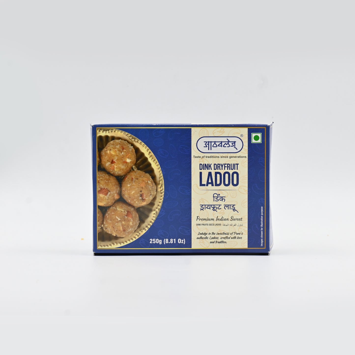 Dink Dryfruit Ladoo (250gm) - Healthy dryfruit ladoo
