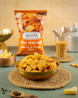 Cheese Shankarpali (Cheese & Pepper Bites) 1