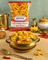 Maka Chivda (Corn Flakes Chivda) 1