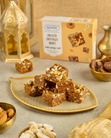 ANJEER DRYFRUIT BARFI (200g) - Healthy mix of Fig, Cashew, Almond and Taste