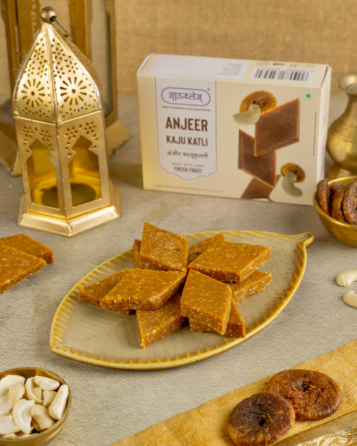 Anjeer Kaju Katli