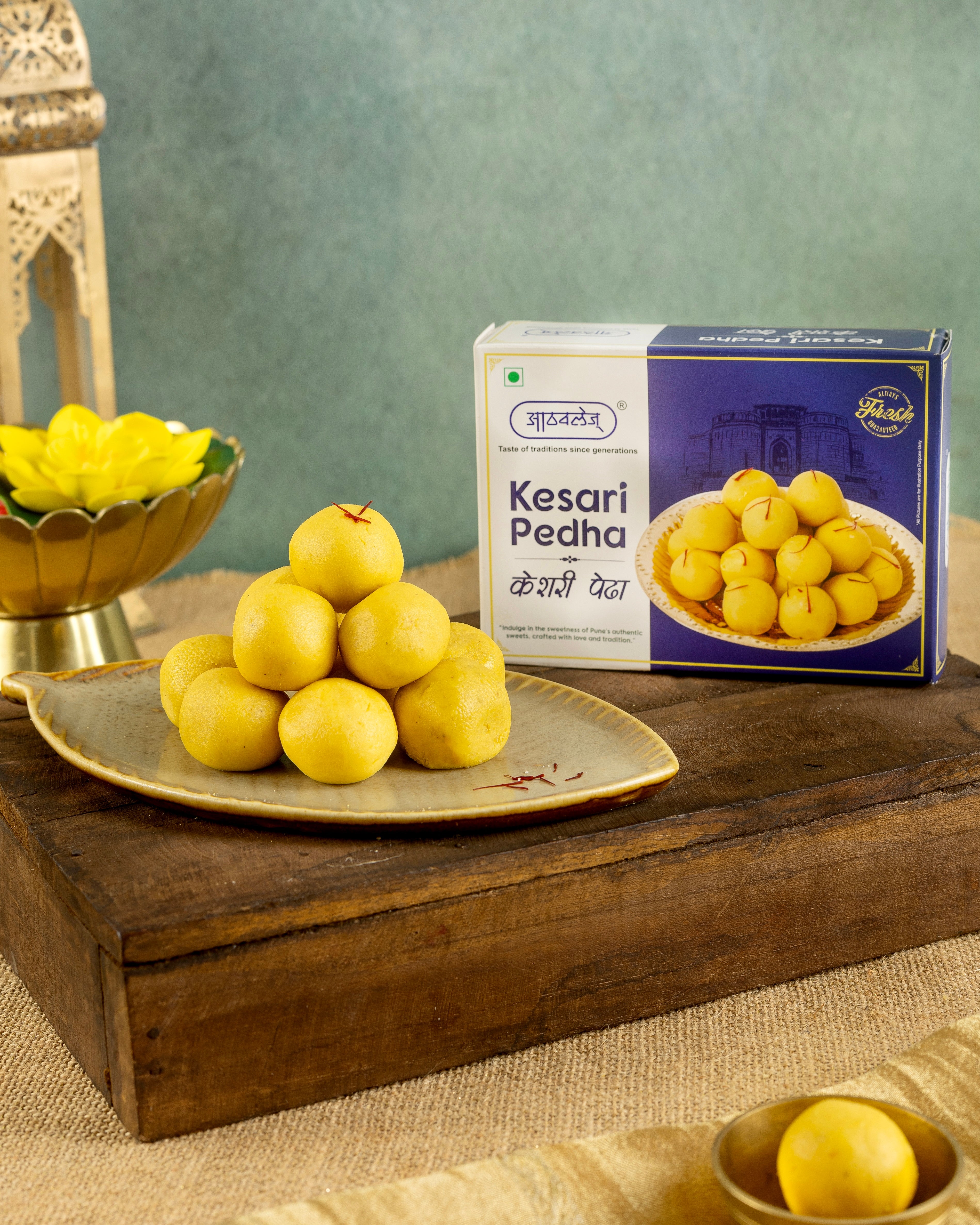 Special Kesari Pedha by Athavale's - Soft and tasty | 200 g