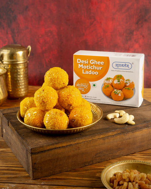 Special Motichur Ladoo (Desi Ghee Motichur Ladoo)