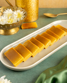 Malai Mysore Pak (200 gms) - Luxuriously soft. Ghee-soaked. Irresistibly rich authentic Mysorepa