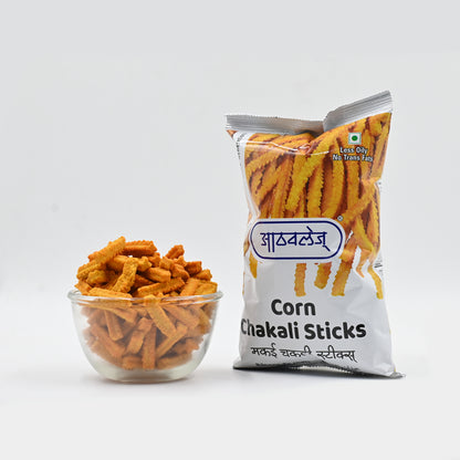Corn Chakali stickes (200 gms)