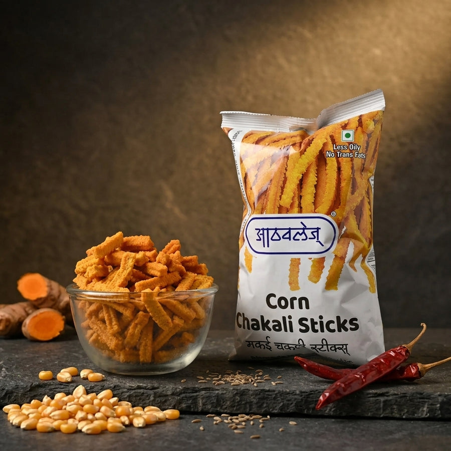 Corn Chakali Sticks