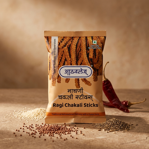 Nachani Sticks (Ragi Chakali Sticks)
